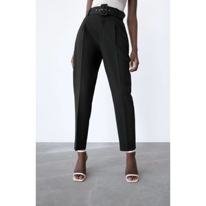 Zara High Waist Trouser with Belt